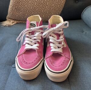 Vans Pink High Tops